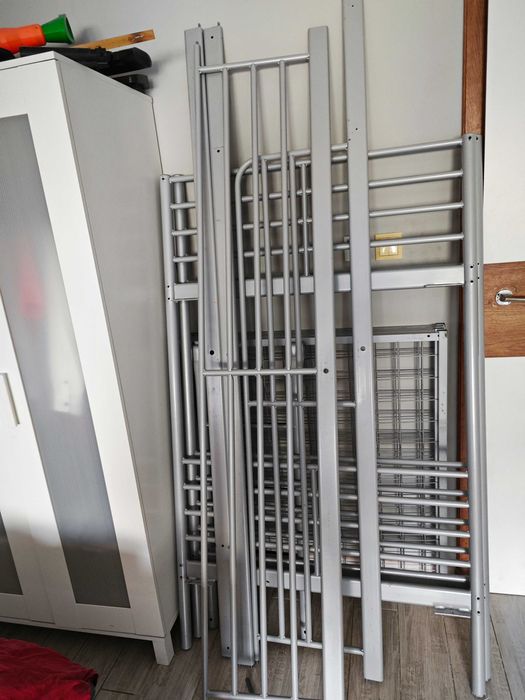 Łóżko piętrowe IKEA metalowe
