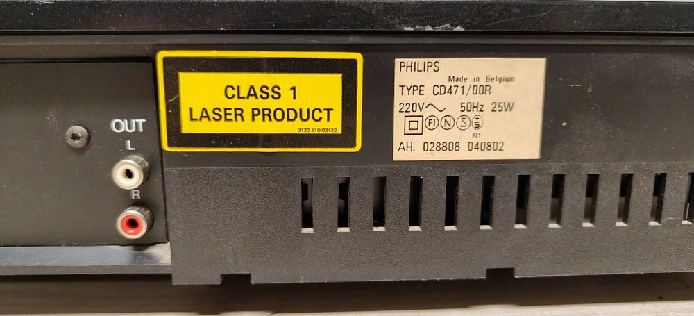 Odtwarzacz CD player Philips CD 471. TDA 1541