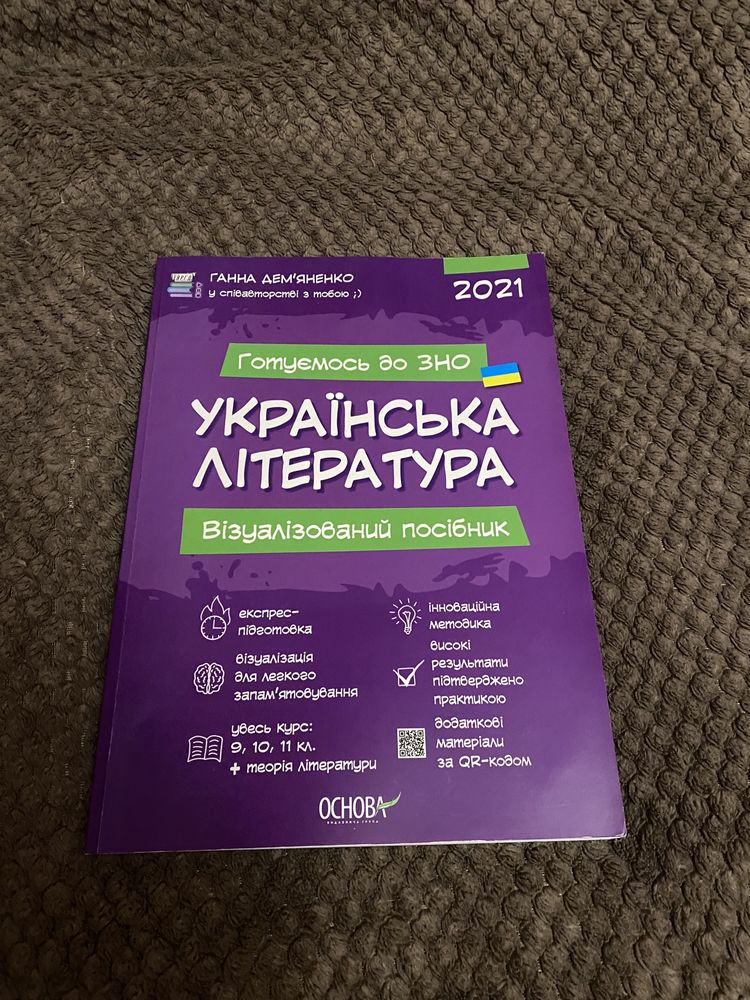 Візуалізований посібник ЗНО українська література