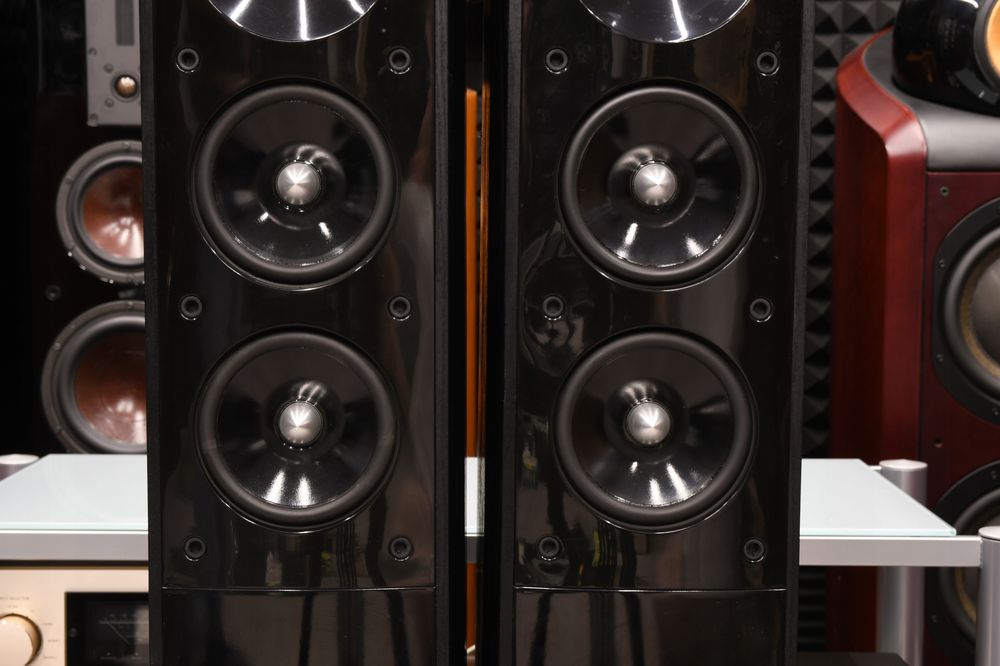 kolumny Głośnikowe podłogowe stereo JAMO S606 czarne para