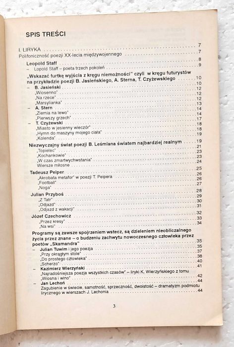 Opracowania lektur. Olszaniecka. Dziwisz. Szkoła średnia. Matura.