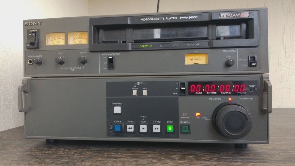 BETACAM SP SONY PVW – 2600 P видеомагнитофон бетакам