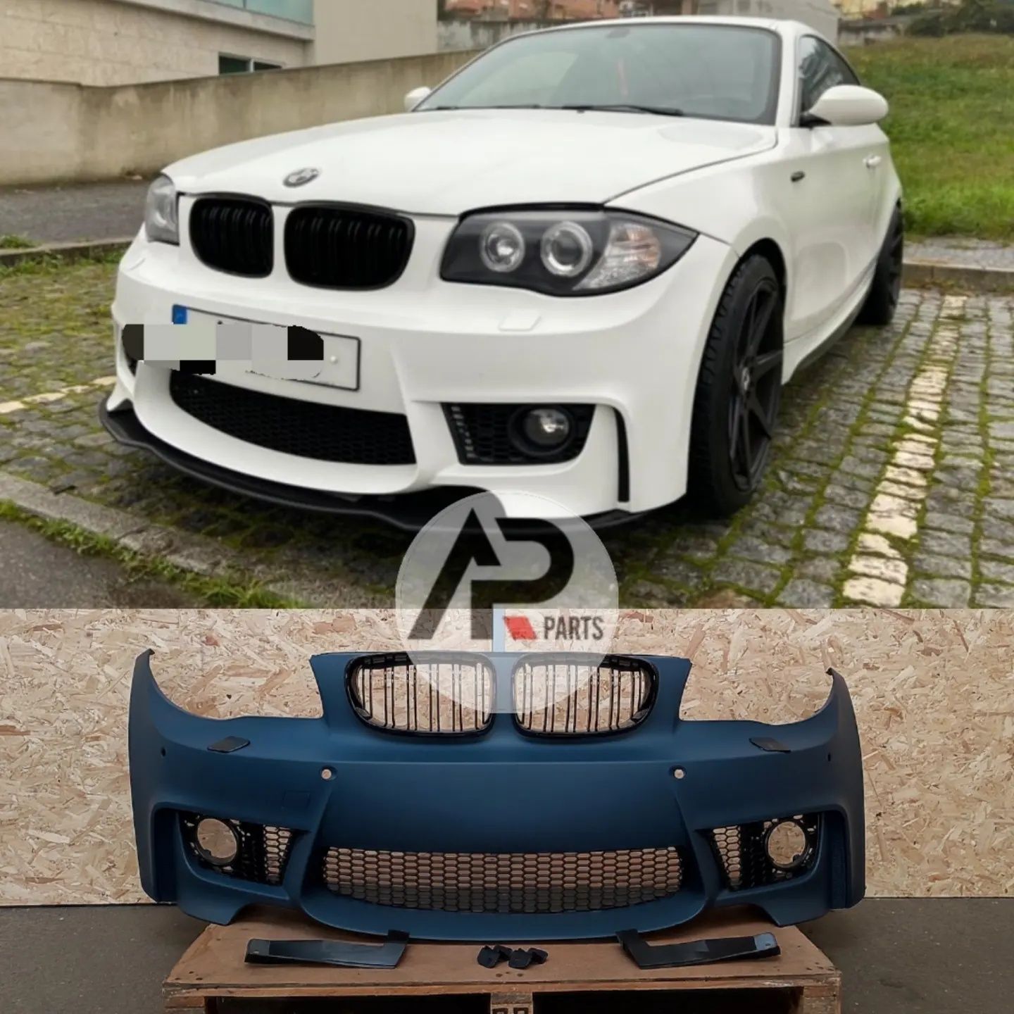 BMW serie 1 Para Choques 1M E81 E82 E87 E88