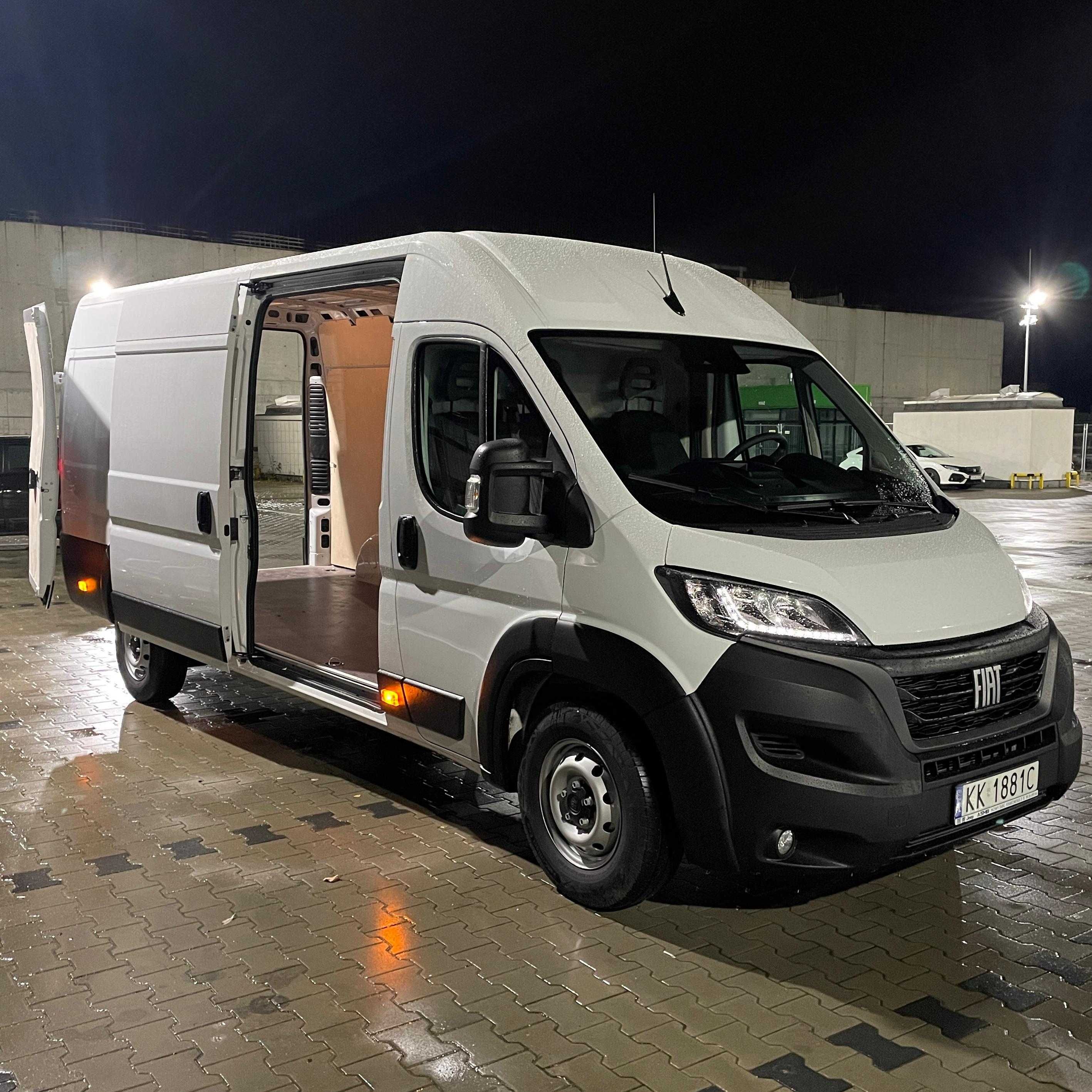 Wynajem samochodu dostawczego FIAT DUCATO NOWY Furgon L4H2 3.5t