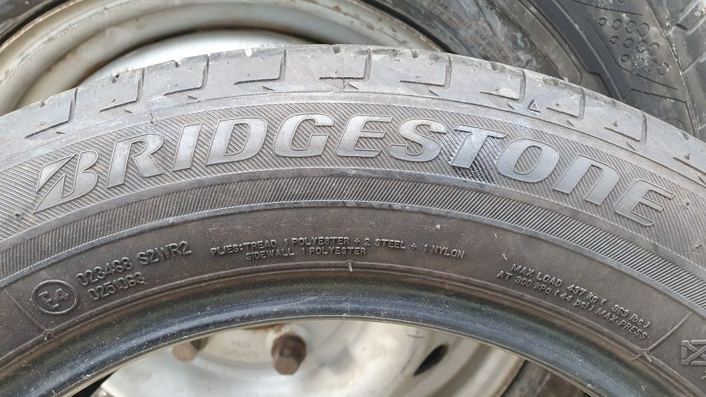 165/65 R14 4шт Bridgestone ( Бриджестон) Авторезина, шини.