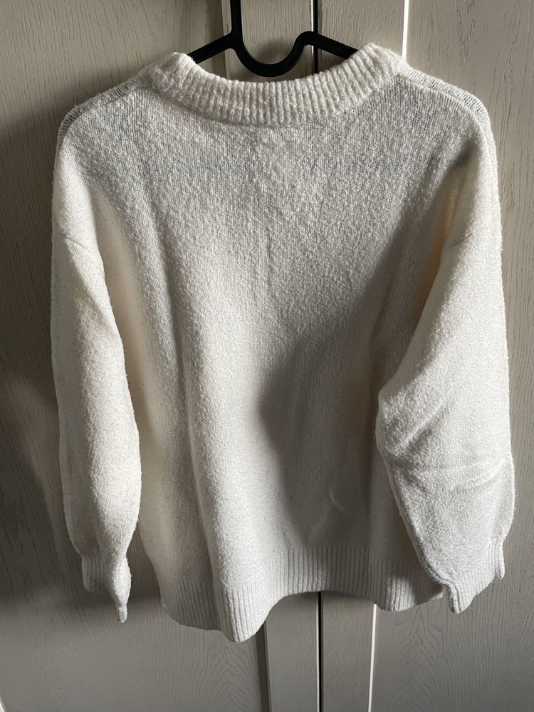 Zara Girls Sweter kremowy, rozmiar 164cm 13/14lat