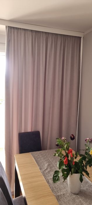 Nowe Zasłony Eurofirany , szare 200x260