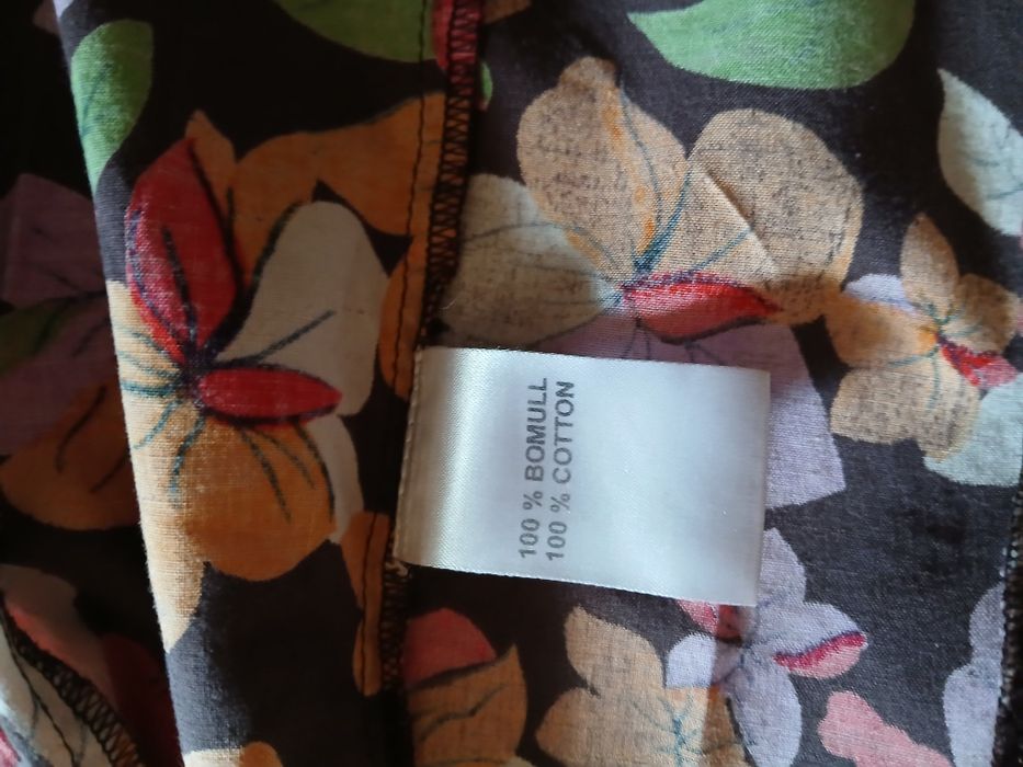 Spódnica w kwiaty rozmiar M/L