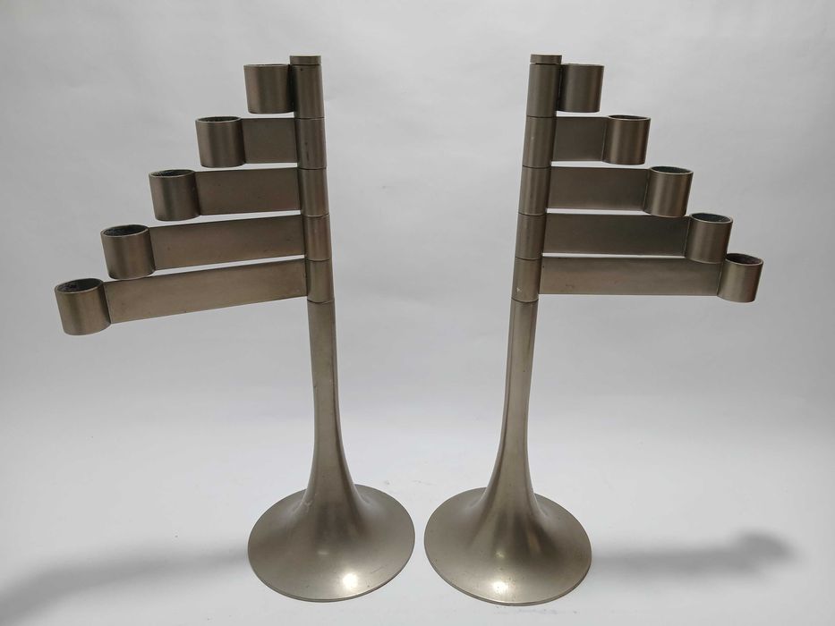 Par de castiçais - Barbarella - Design contemporâneo modernista