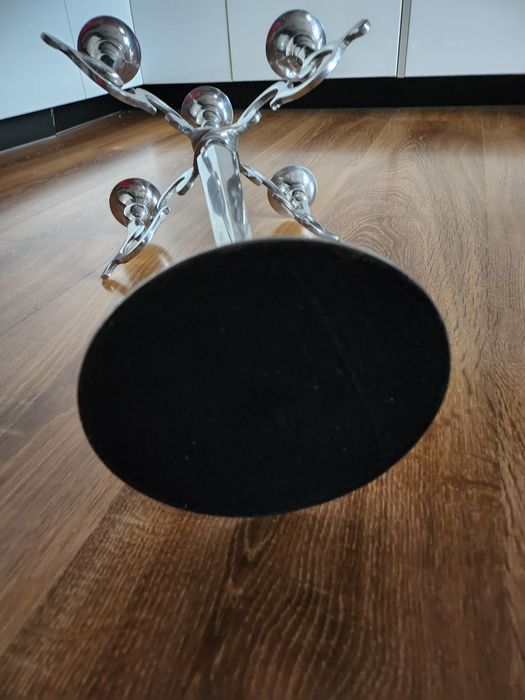 Kandelabr KATO 5 ramienny srebrny