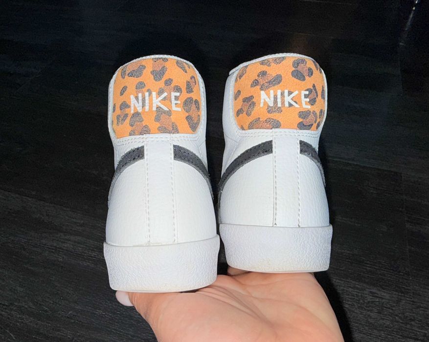 Шкіряні кеди, кросівки nike blazer mid 77 оригінал, р-р 38 уст 24,5 см