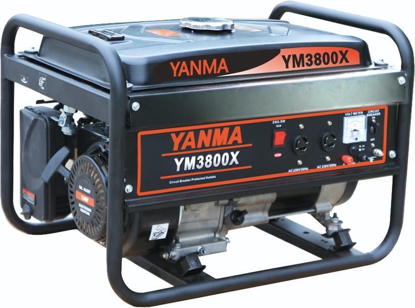Генераторы, бензиновый генератор, Yanma YMG3800X