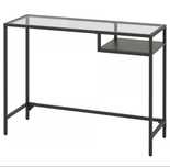 Biurko | stolik | konsola | VITTSJÖ 100x36 czarne | loft