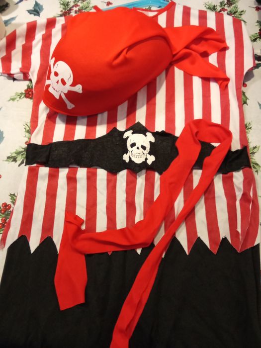 Fato carnaval pirata