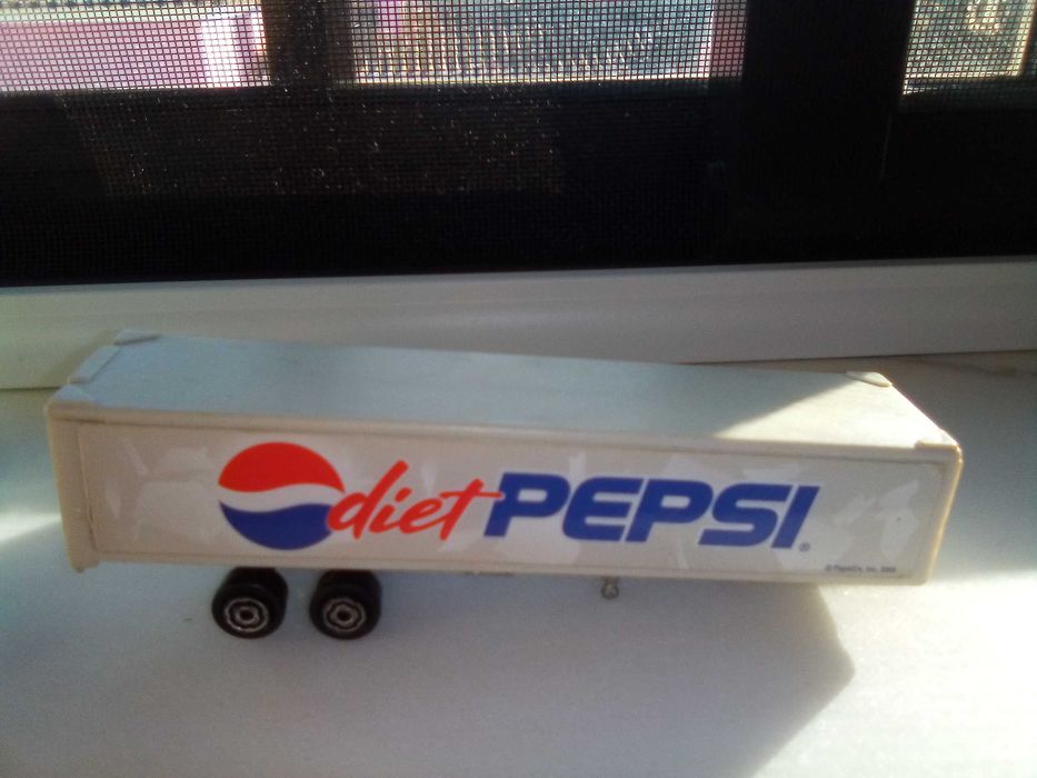 Conjunto raro de camião Coca Cola + 2 atrelados de colecção