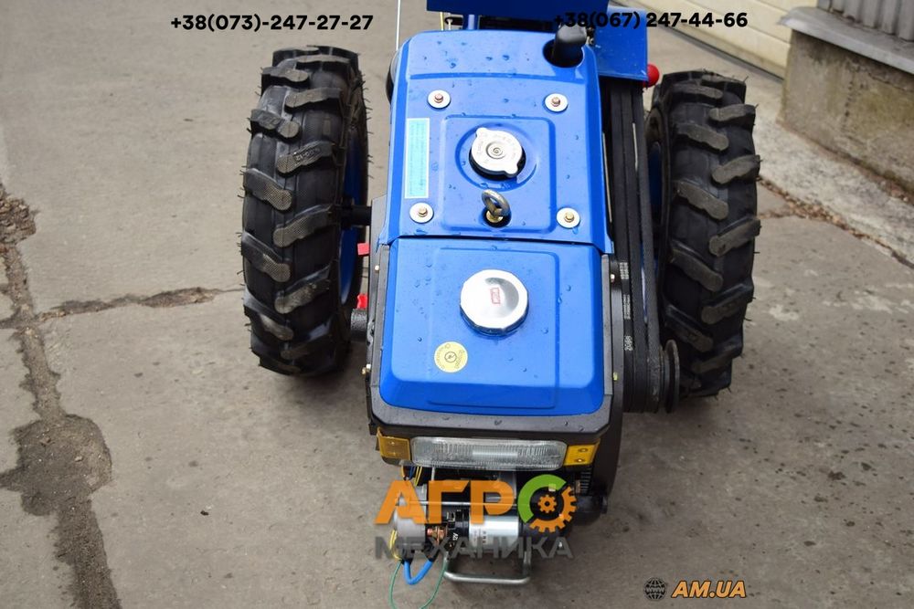 Мотоблок Зубр JR-Q79Е ПЛЮС (10 к.с. дизель)! Фреза 100 см + стартер!