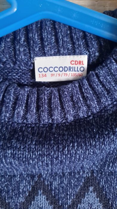 Sweter chłopięcy Coccodrillo r. 134