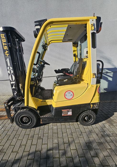 Wózek widłowy HYSTER H1.8FT TRIPLEX 4sekcje Przesuw pozycjoner LPG4.9m