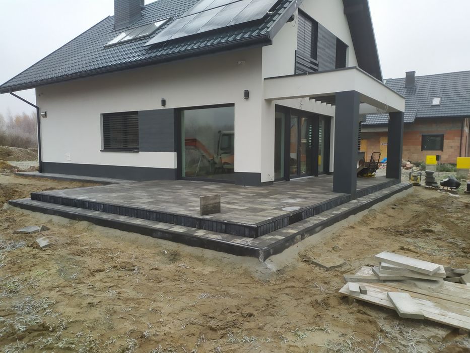 Usługi brukarskie, brukarstwo, ukladanie kostki, prace ziemne,