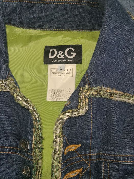 Dolce Gabbana джинсова винтажна куртка