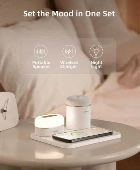 Bezprzewodowa Ładowarka Ezvalo 3 W 1