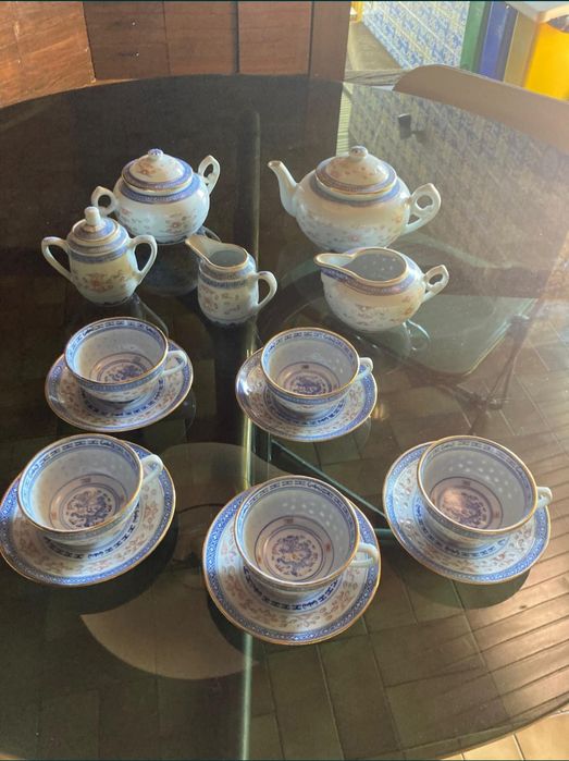 Conjunto de chá completo - Loiça Chinesa