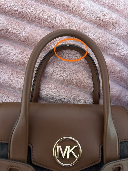 Оригінал, сумка Michael Kors, дефект на ручці
