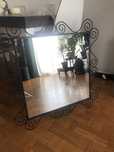 Lustro w metalowej ramie Ikea