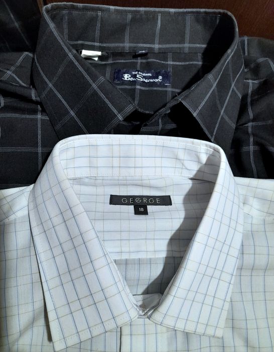 Ого-го какой размерчик Мужские рубашки большой размер,сорочка батал