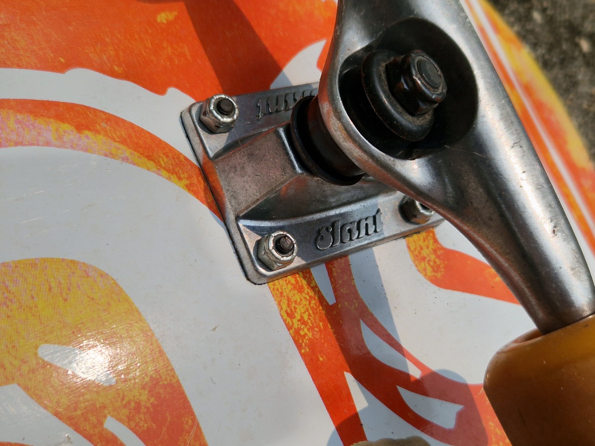 Skate usado profissional.