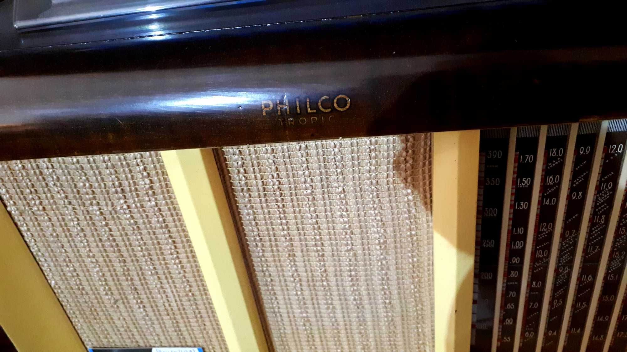 Rádios Válvulas Philips e Philco c/FM (preço desde)