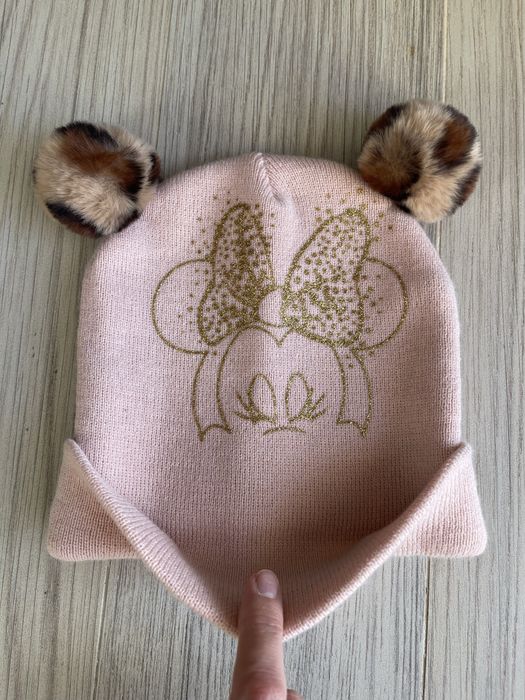 Gorro de malha da Minnie