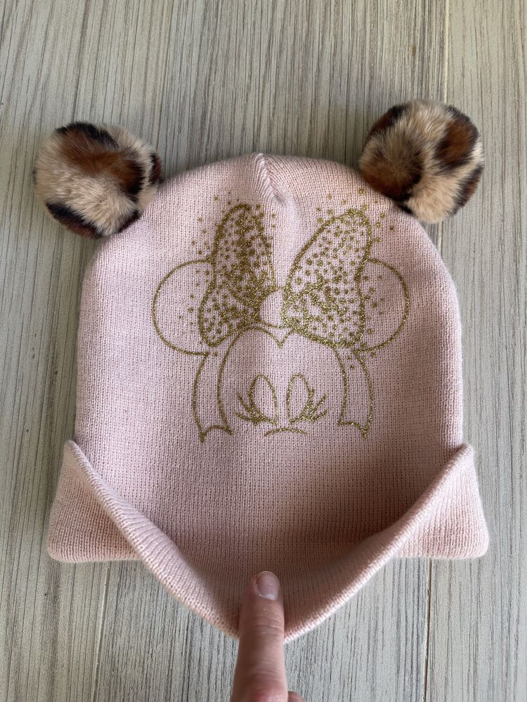 Gorro de malha da Minnie