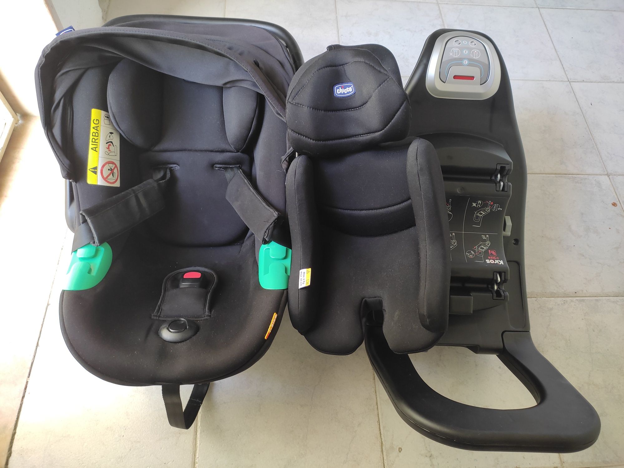 Ovo Chicco + sistema isofix