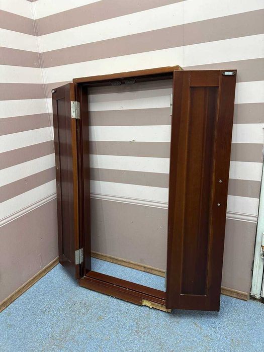 Двері для комори з натурального дерева Ясень 670х1400 мм, Гарний стан