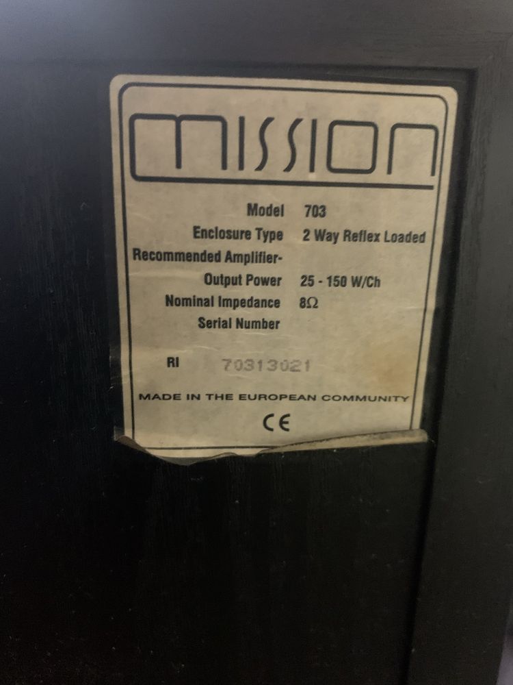 Напольные колонки Mission 703