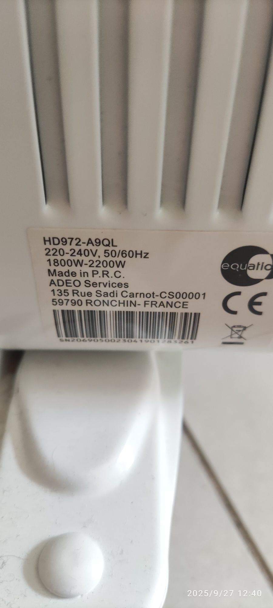 2 radiadores a óleo