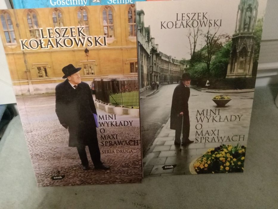 Mini wykłady o maxi sprawach , Leszek Kołakowski.