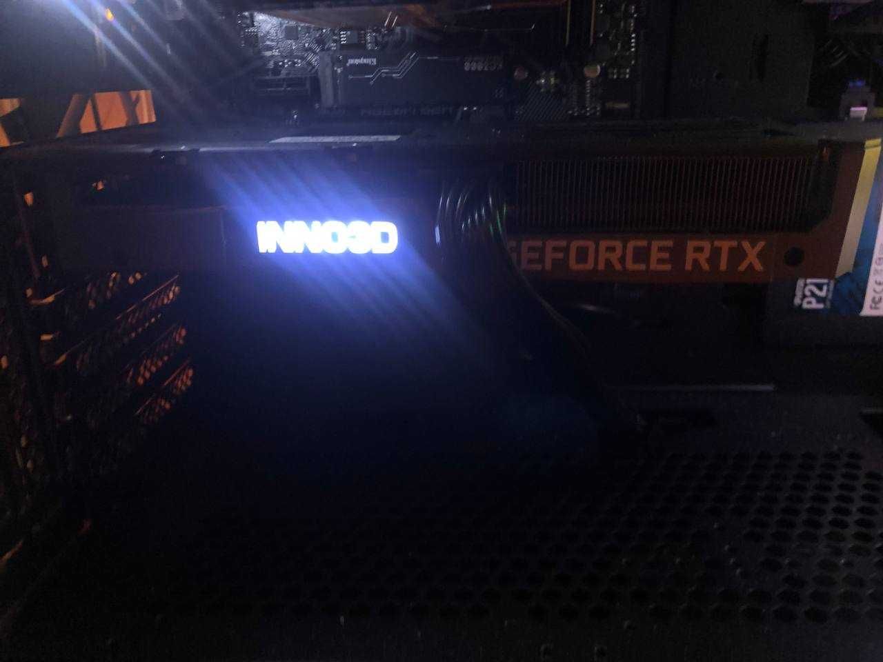 Відеокарта Inno3D GeForce RTX 3060 Twin X2 12288MB Гарантія 2 роки