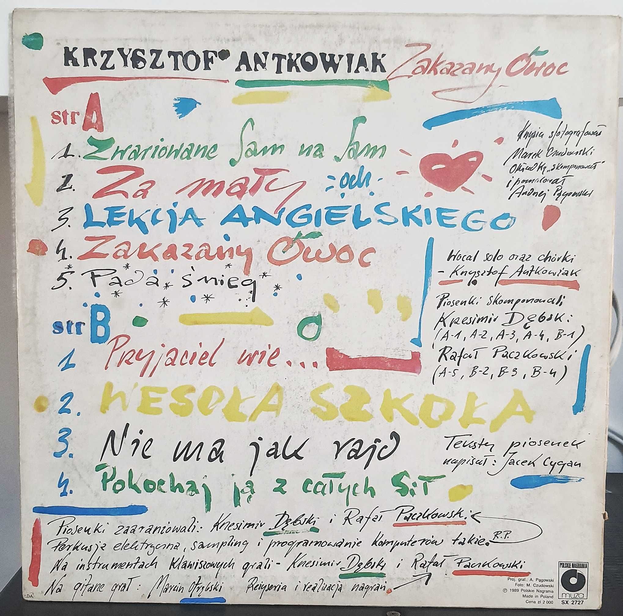Krzysztof Antkowiak "Zakazany owoc"