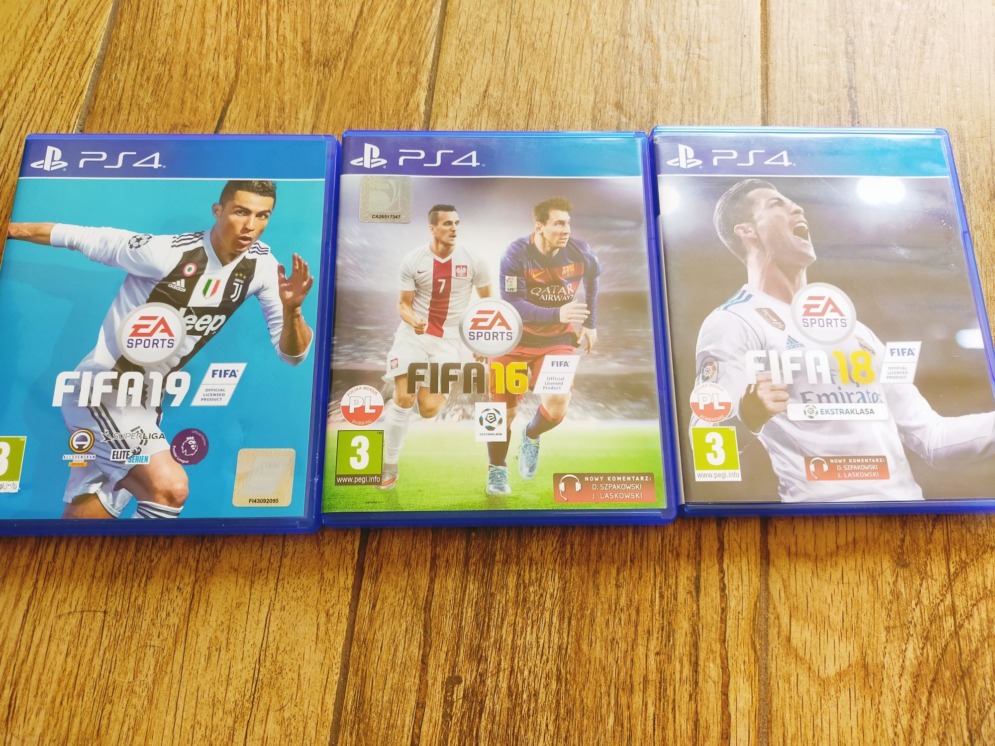 Zestaw gier FIFA. PS4