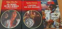 Livros de mistério, desporto e música