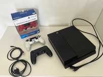 Sony Playstation 4 pad + konsola + kable