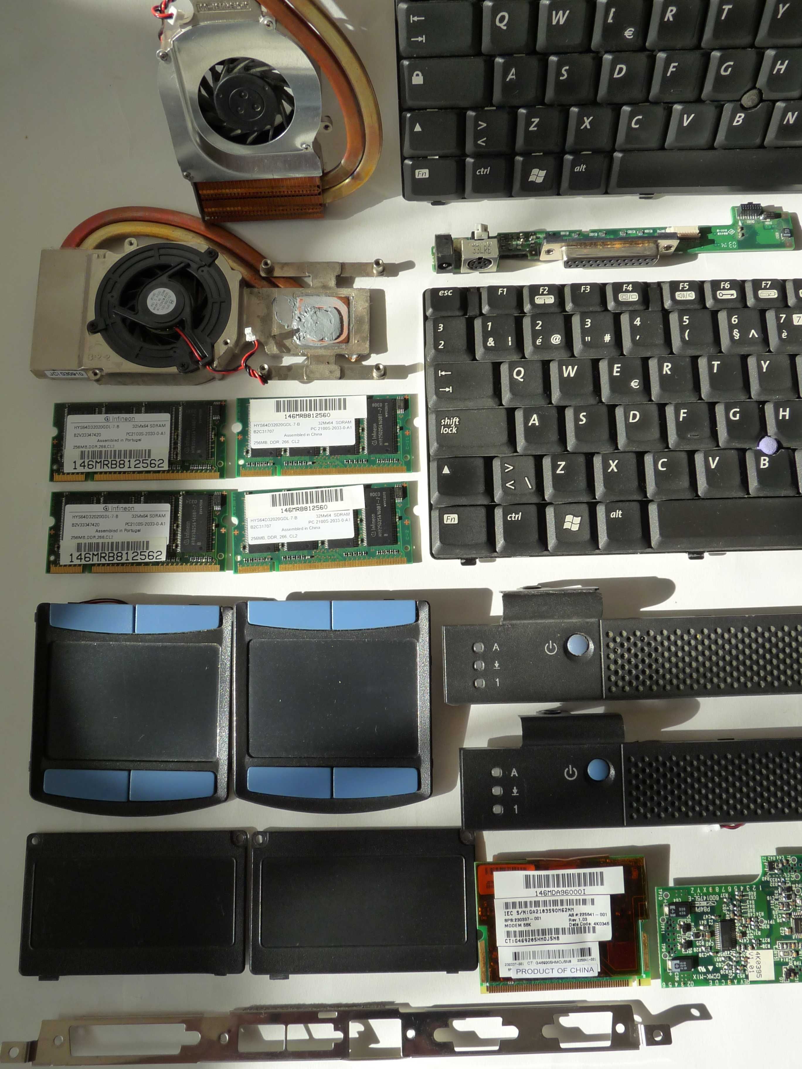 Compaq EVO N620C 1,5GHz 512MB RAM 14'' 1024x768 RS232 na części WAWA