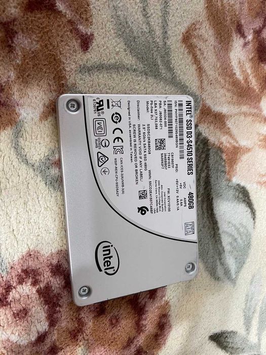 SSD корпоративные серверные  Intel P3700 Micron NVME Intel Optane