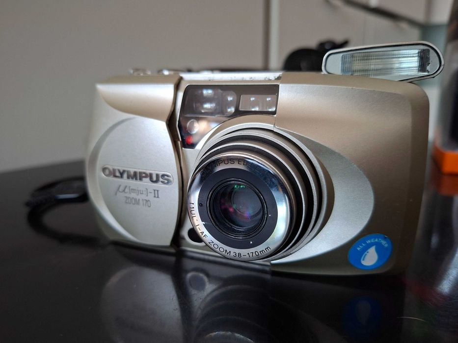 Aparat fotograficzny Olympus mju ii zoom 170 + etui