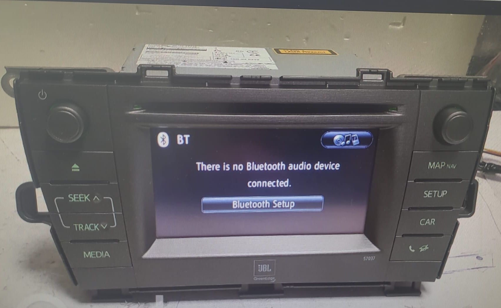 Toyota Prius (XW30) Radio/CD/DVD/GPS -JBL
