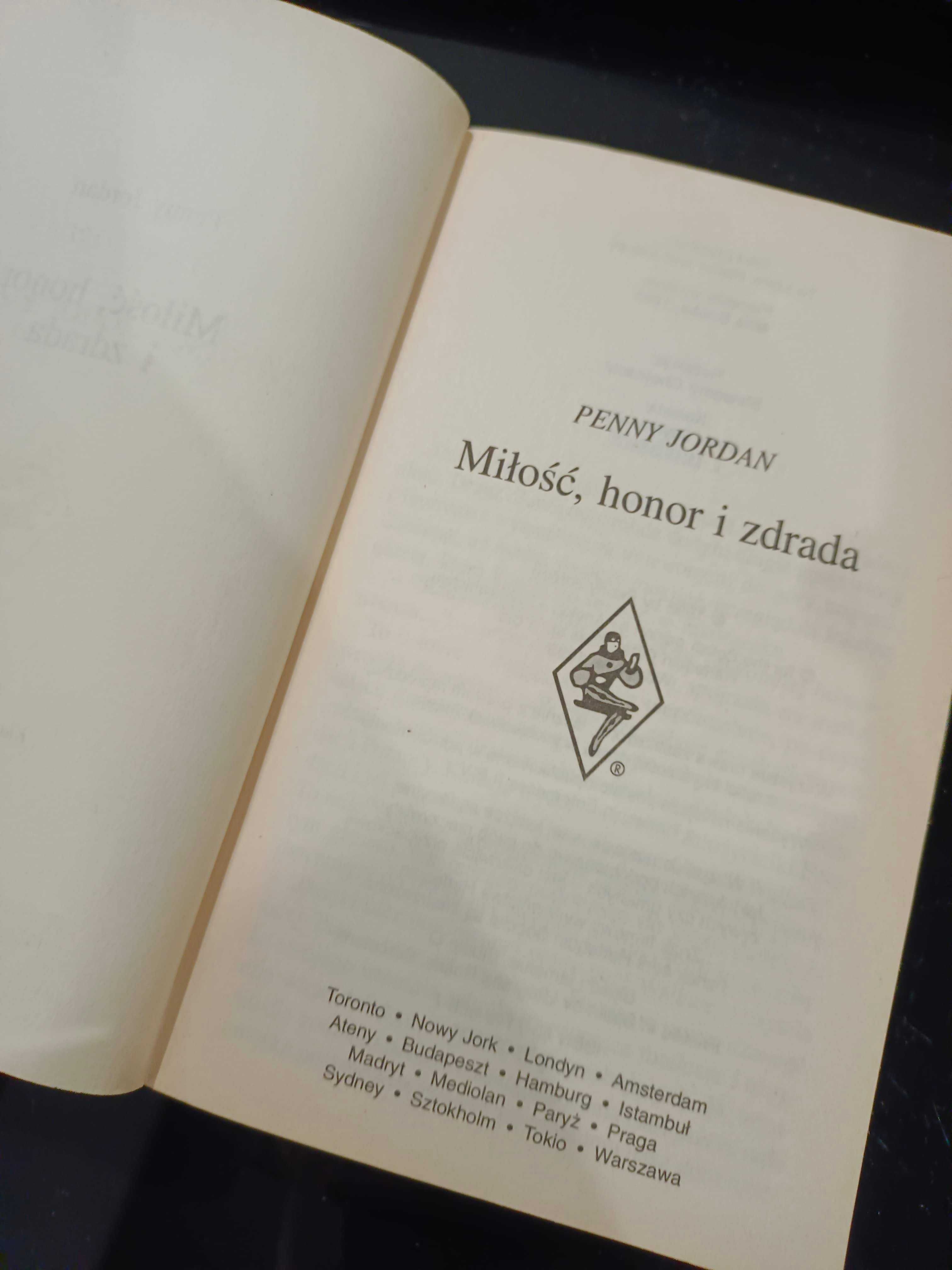 Miłość Honor i Zdrada Penny Jordan