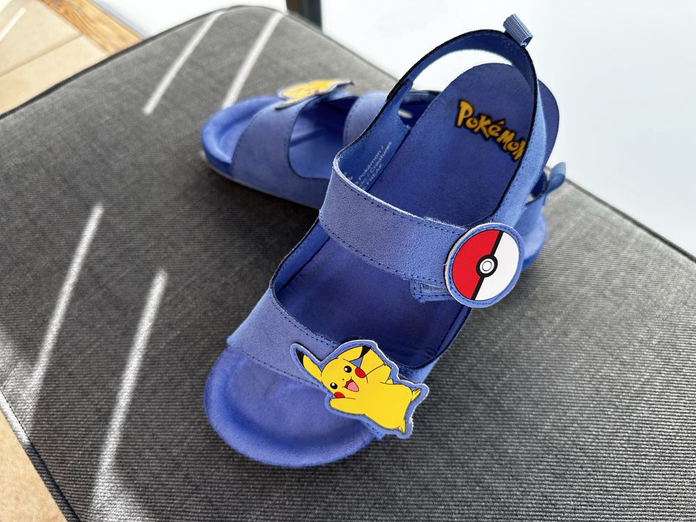 Sandałki chłopięce H&M r. 34, Pokemon, Pikachu, sandały dla chłopca