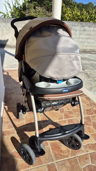 Carrinho bebé Chicco cadeira e ovo